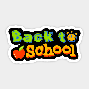 Preppy school supplies Sticker